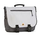 BumBakPak Flow Hybrid Messenger/Backpack Laptop Bag Titanium/White Medium