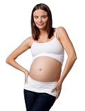 Ingrid & Isabel Women's Maternity Everyday Bellaband, White, Size 3