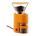 from BODUM Bodum 10903-106UK BISTRO Electric coffee grinder Orange- Kitchen & Home Model 10903-106UK