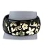 Love Bracelet Bangle Gold Inlay Fashion Jewelry -- Black Blue Green Red White Black