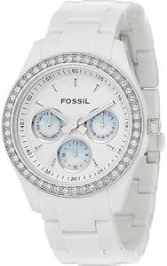 Fossil Women's ES1967 Stella Day/Date Display Quartz White Dial Watch from Fossil
