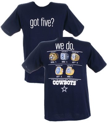 Dallas Cowboys Got Five Adult T-Shirt