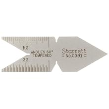 Starrett C391 60 Degree Center Gage
