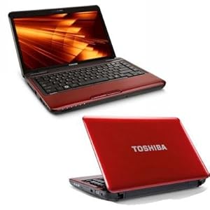 Toshiba Satellite L645D-S4037RD Laptop (Helios Red)