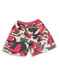Dogwood - Boys Swim Trunks, Red, Olive, Black