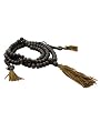 Brown Bone Rosary: Meditation Prayer Necklace (Mala)