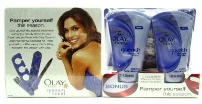  Olay Quench Rapid Repair Hand Lotion With Free Nail Kit (2 Case) (Case of 6) 