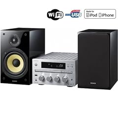 Sony CMTG2NIP HiFi Kompaktanlage (Internetradio, Air Play, DLNA, iPod/iPhone Wiedergabe, USB 2.0) schwarz/silber