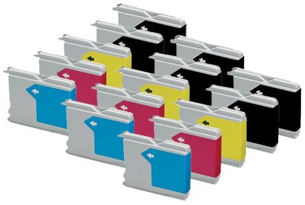 Brother LC970 Multipack - 15 Compatible Printer 