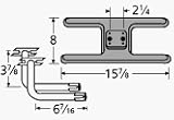 'Burner Asmby, H Twn 2.25 , Ci, 15.875 X 8; Chg, Th'