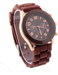 Daditong Popular Silicone Quartz Men Women Girl Boy Unisex Jelly Wrist Watch