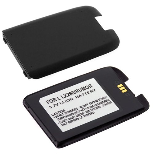 LG LX260 Rumor Cell Phone Standard Lithium-Ion Battery Battery 700mAh - Black