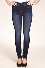 Washed Look Skinny Denim Jeans