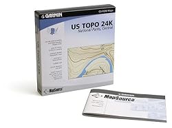 Garmin MapSource TOPO U.S. Central National Parks Map CD-ROM (Windows)