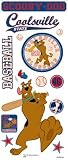 Scooby Doo Baseball Mini Wall Sticker