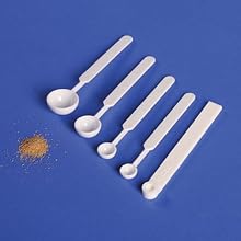 Bel-Art Scienceware 367210100 Polystyrene 1ml Capacity Mini Sampler Spoon (Box of 25)