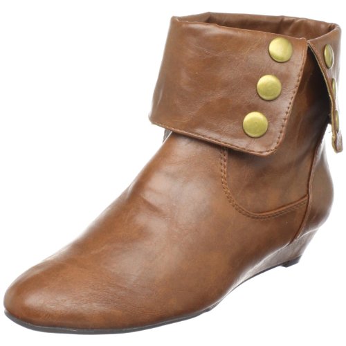 Madden Girl Womens Impulzze Ankle Boot, Cognac, 6.5 M US