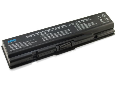 Anker Batterie d’ordinateur portable pour Toshiba Dynabook A200; Toshiba satellite A205 A210 A215 A300 A305D Convient PA3534U-1BRS [Li-ion 6-cell 4400mAh]