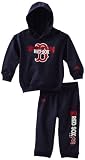MLB Infant Boston Red Sox Fleece Crew & Pant Set (Dark Navy, 18mos)