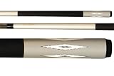 Eliminator Excalibur Platinum Silver Diamond Pool Cue