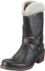 Timezone Peoria LS"sportnappa" 89242, Damen, Stiefel, Schwarz (black S999), EU 42