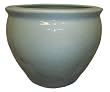 Pale Crackle Porcelain Fishbowl