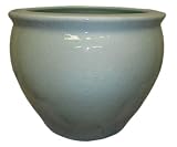 Pale Crackle Porcelain Fishbowl