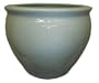 Pale Crackle Porcelain Fishbowl