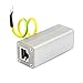 CERRXIAN RJ45 Ethernet Network Surge Protector Outdoor Thunder Lightning Arrester Protection Device for POE Switch Camera SPD Protection Suppressor