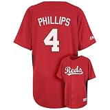 Majestic Cincinnati Reds Brandon Phillips Jersey - Boys 8-20