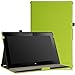 MoKo Nokia Lumia 2520 Case - Slim-Fit Multi-angle Stand Cover Case for Nokia Lumia 2520 10.1 Inch Microsoft Windows RT 8.1 Tablet, GREEN (With Smart Cover Auto Wake / Sleep)