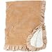 American Baby Company Organic Reversible Blanket - Mocha