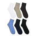 Merona&reg; Triple Roll Socks 6 pk Multicolor 9-11