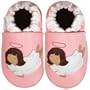 Robeez Angel Pink Holiday Collection Soft Sole Baby Shoes 18-24 months * 08 Newest Collection -- We Have Large Selections! *