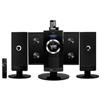 iLuv iMM9400 Vertical 4 CD/MP3 CD HiFi Audio System