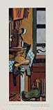 washstands antique:1961 Georges Braque Washstand Table Modern Art Print - Original Print