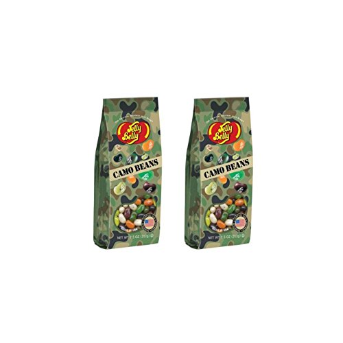 Camo Jelly Beans - 7.5 oz Gift Bag (Pack of 2)
