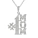 Sterling Silver No. 1 Mom Necklace