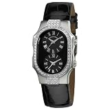 Philip Stein Women's 1DDBCBABS Signature Black Diamond Bezel Watch
