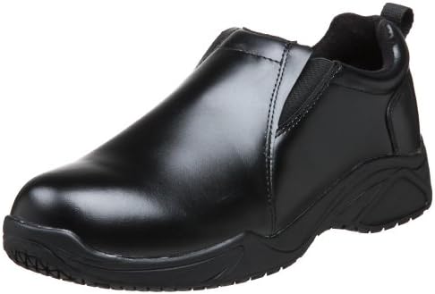 Standing Comfort Women's Cruise Plain Toe Slip-On,Black,6.5 M  US