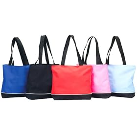 Shoulder Tote with Zipper