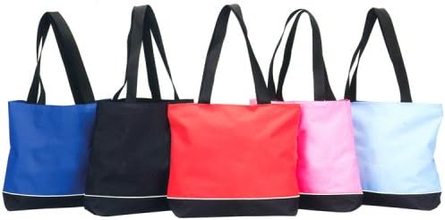 Shoulder Tote Bag with Zipper
