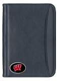Wisconsin Badgers Black Portfolio Organizer Notebook