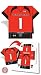 Set of 96 Texas Tech Red Raiders Football JerseyNaps® Party Napkins NCAA College Athletics