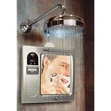 Fog Free Shower Mirror w/ AM/FM Radio by Totes