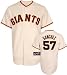 Randy Johnson Jersey: Adult 2010 Majestic Home Ivory Replica #51 San Francisco Giants Jersey - Small