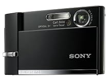 Sony DSC-T50 Digitalkamera ( 7 Megapixel, 3`` Touchscreen) in schwarz