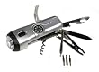 Delk 40038 10-Function Adventure Compact Multi-Function Tool, Silver