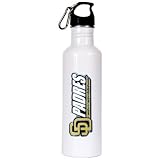 San Diego Padres - MLB 26oz stainless steel water bottle with Pop-up Spout