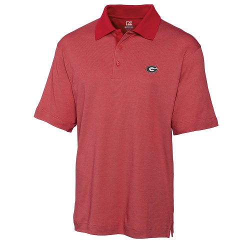 NCAA Men's Georgia Bulldogs Cardinal Red Drytec Resolute Polo (Cardinal Red, XX-Large)